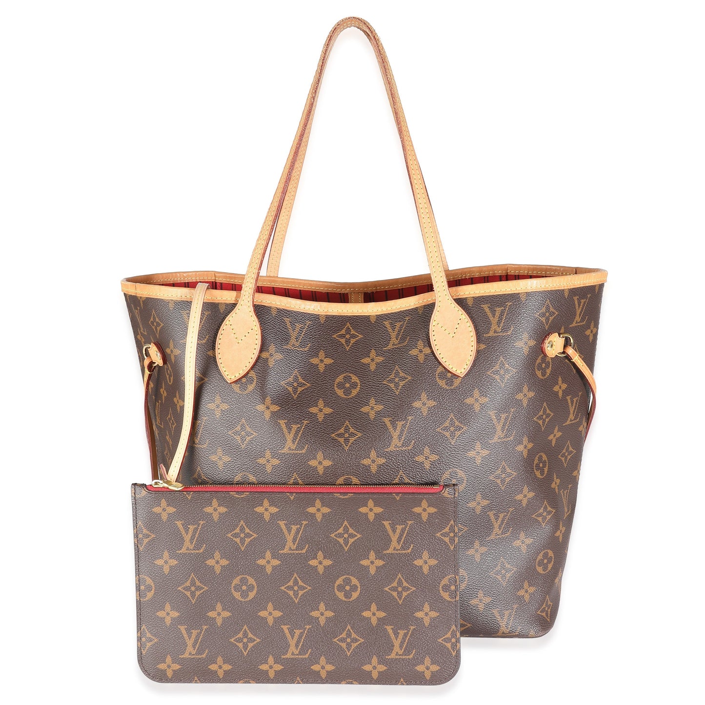 Louis Vuitton Neverfull MM Monogram Canvas Tote Bag