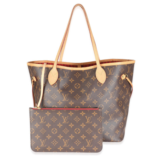 Louis Vuitton Neverfull MM Monogram Canvas Tote Bag