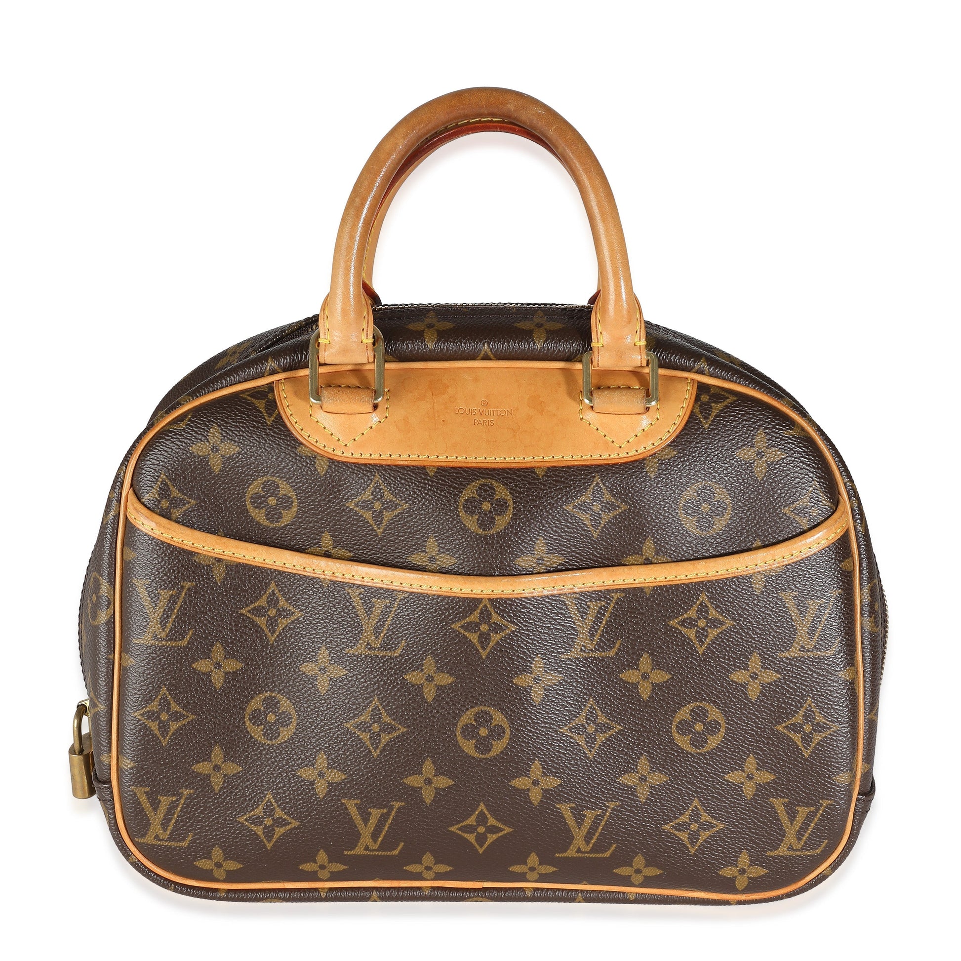 Louis Vuitton Trouville Monogram Canvas Brown Handbag