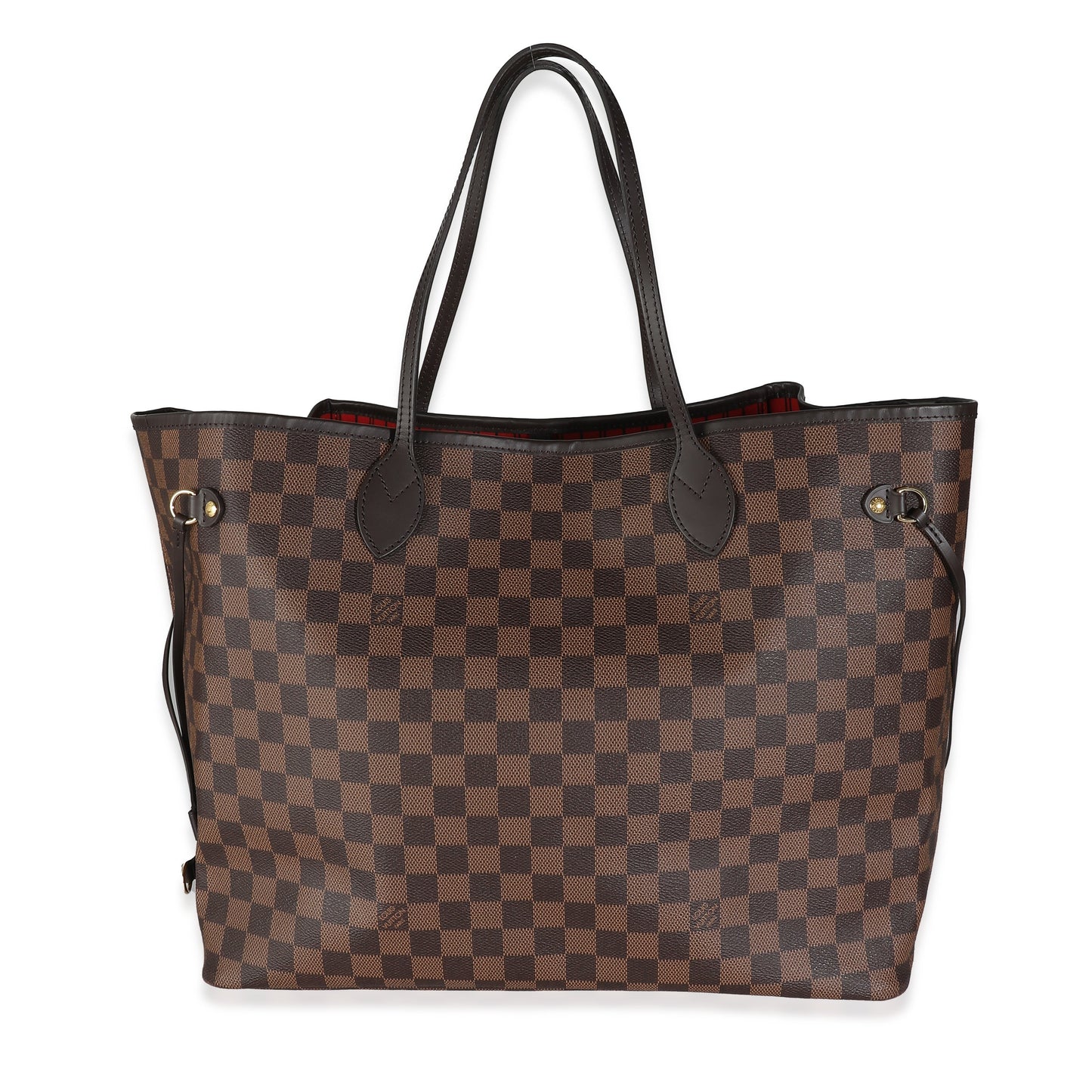 Louis Vuitton Damier Ebene Neverfull GM Canvas Tote Bag