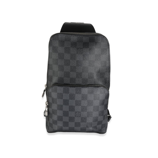 Louis Vuitton Damier Graphite Avenue Sling Canvas Crossbody Bag