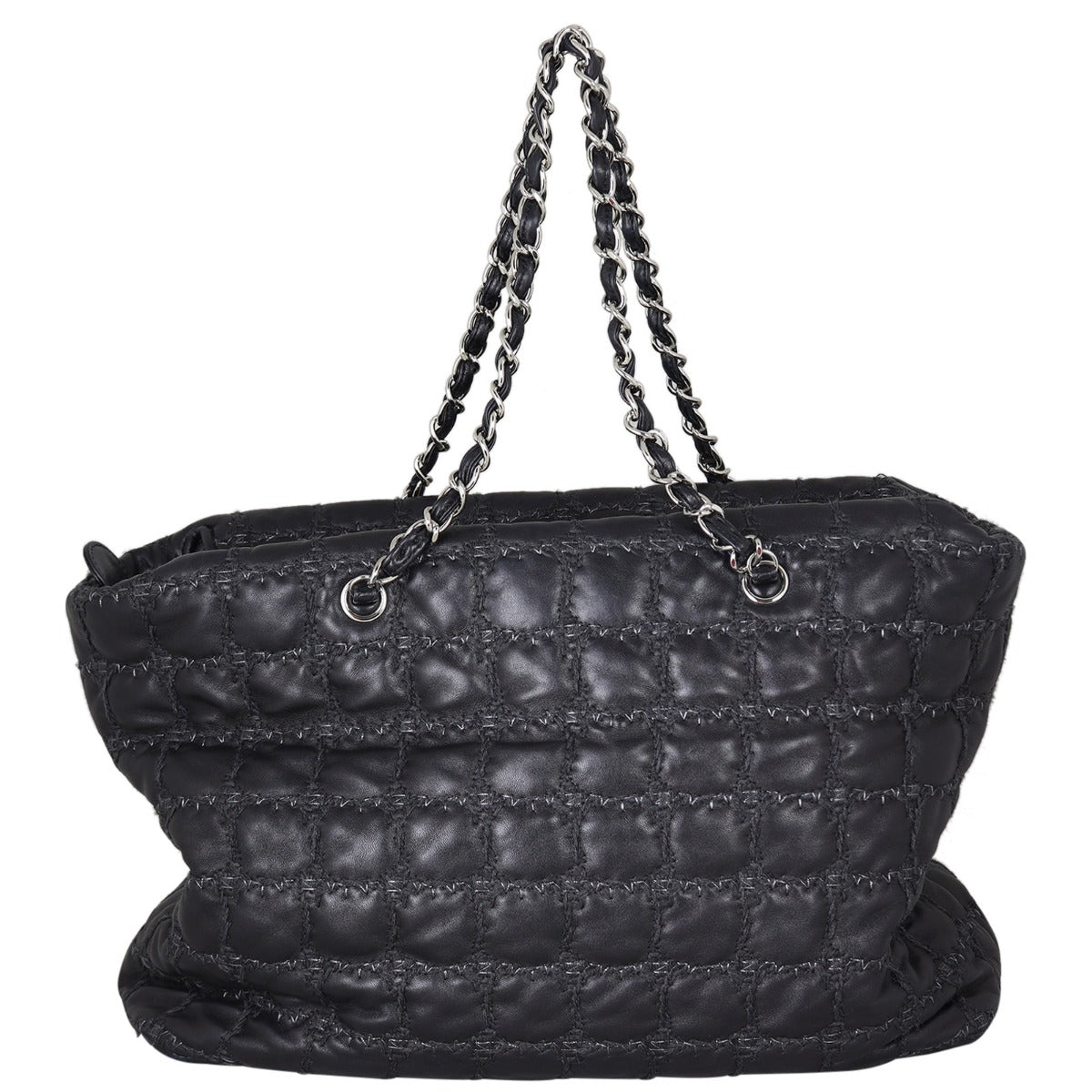 Chanel CC Tweed on Stitch Tote Tote Bag