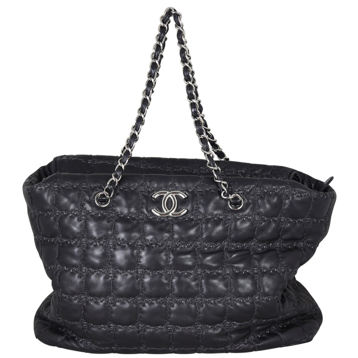 Chanel CC Tweed on Stitch Tote Tote Bag