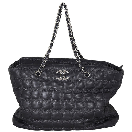 Chanel CC Tweed on Stitch Tote Tote Bag