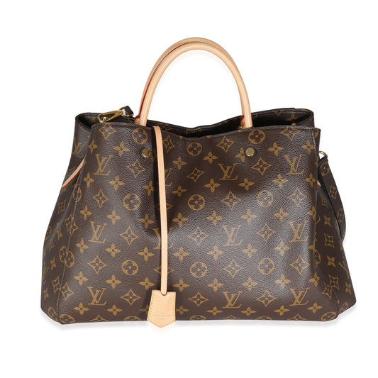 Louis Vuitton Montaigne GM Monogram Canvas Handbag Montaigne Gm