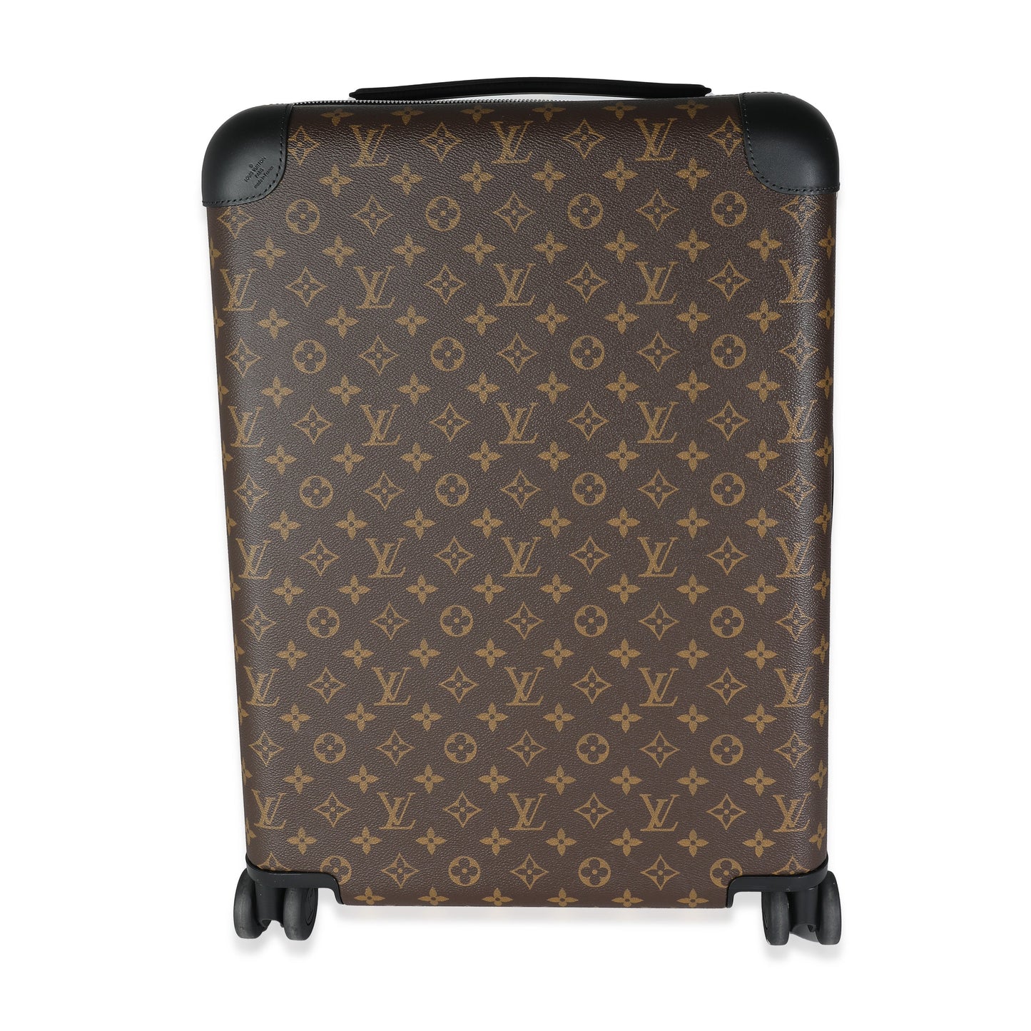Louis Vuitton Macassar Horizon 55 Monogram Canvas Black Handbag