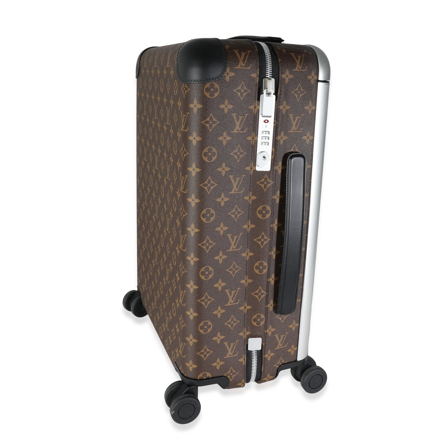 Louis Vuitton Macassar Horizon 55 Monogram Canvas Black Handbag