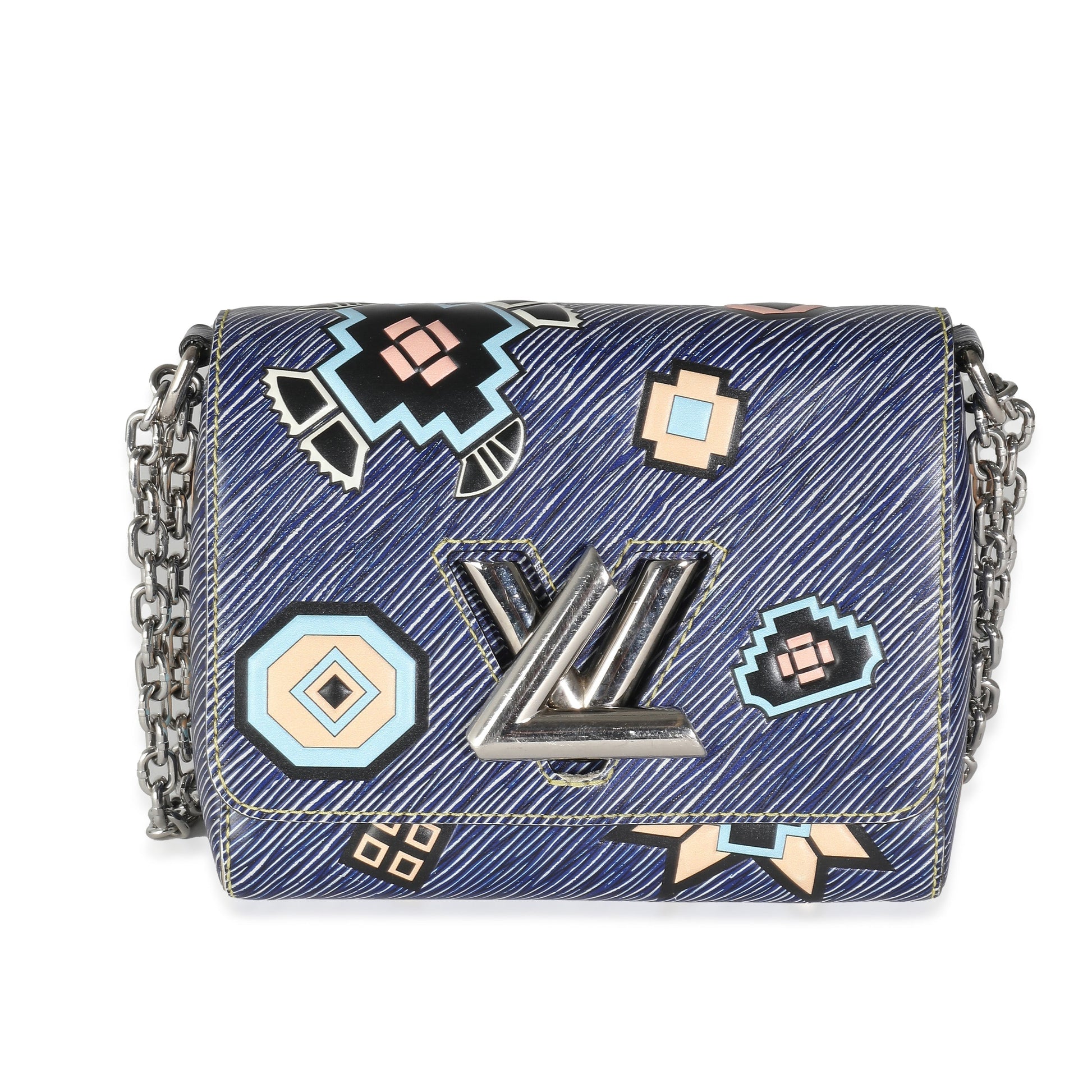 Louis Vuitton Epi Aztec Twist PM Denim Handbag