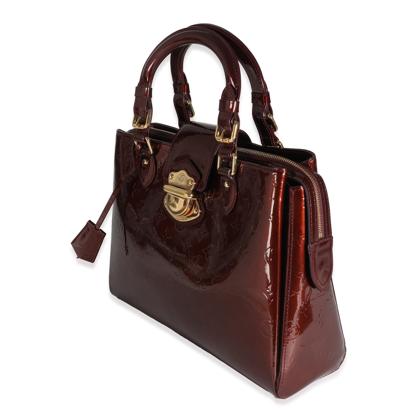 Louis Vuitton Griotte Vernis Melrose Avenue Monogram Handbag