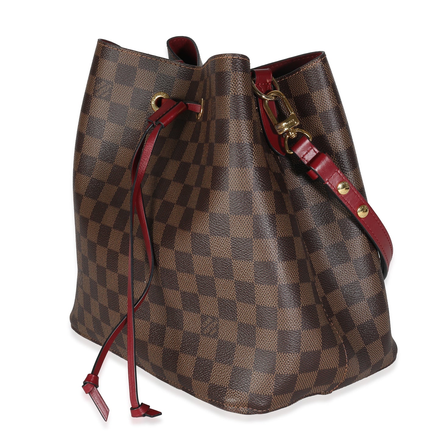 Louis Vuitton Berry Damier Ebene NeoNoe MM Canvas Handbag