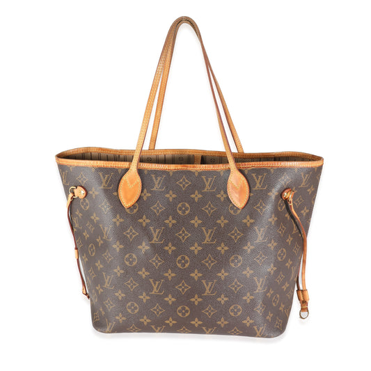 Louis Vuitton Neverfull MM Monogram Canvas Tote Bag Neverfull Mm