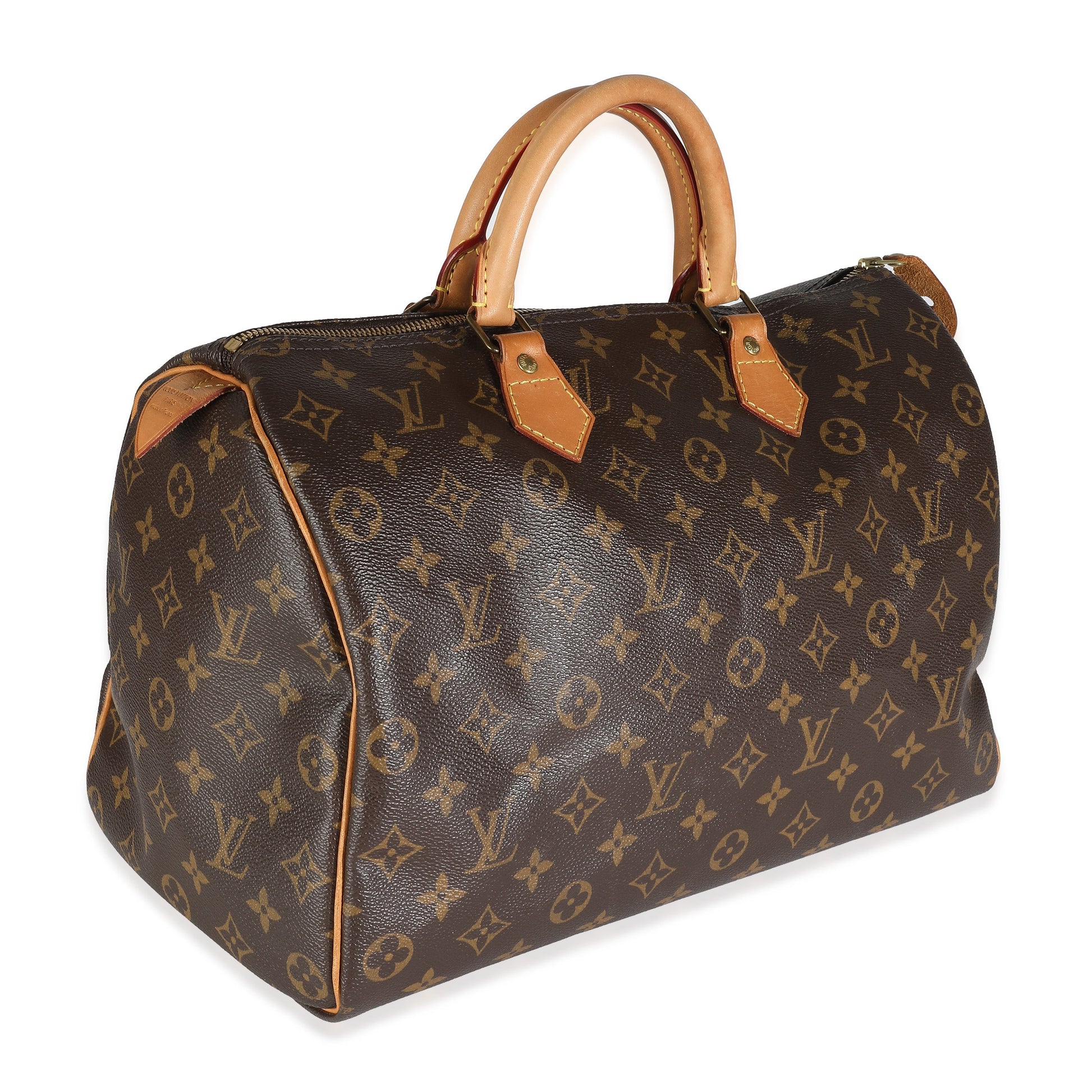 Louis Vuitton Speedy 35 Monogram Canvas Handbag