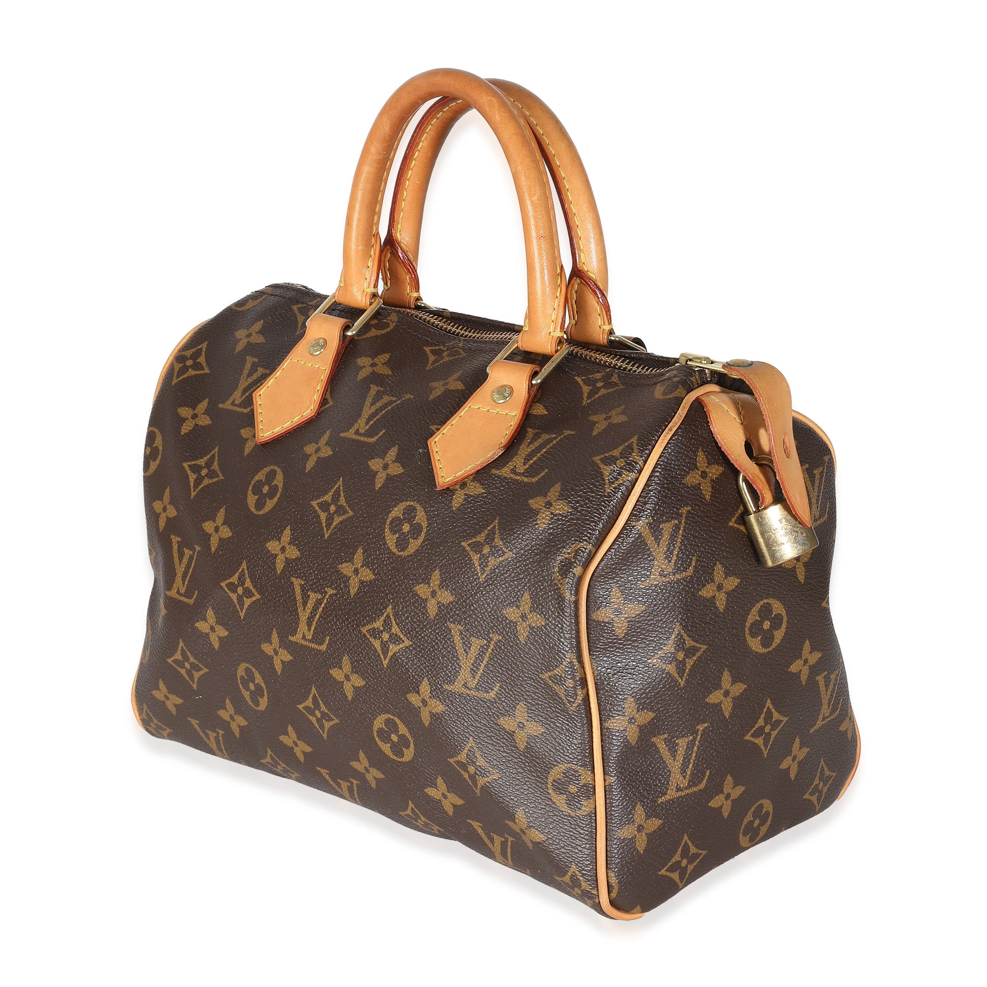 Louis Vuitton Speedy 25 Monogram Canvas Handbag