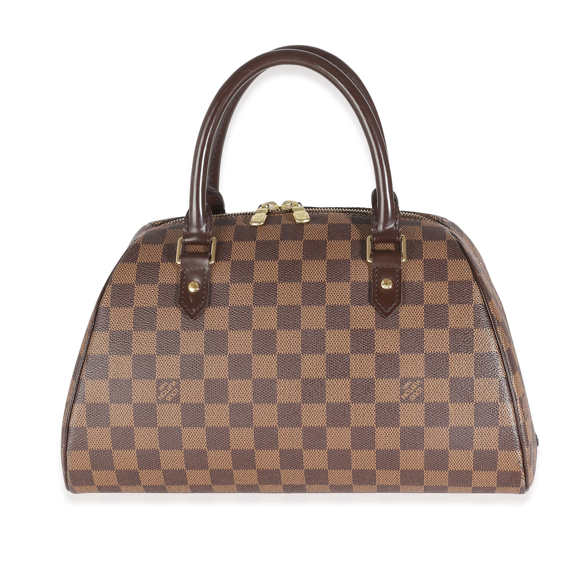 Louis Vuitton Damier Ebene Ribera MM Canvas Handbag