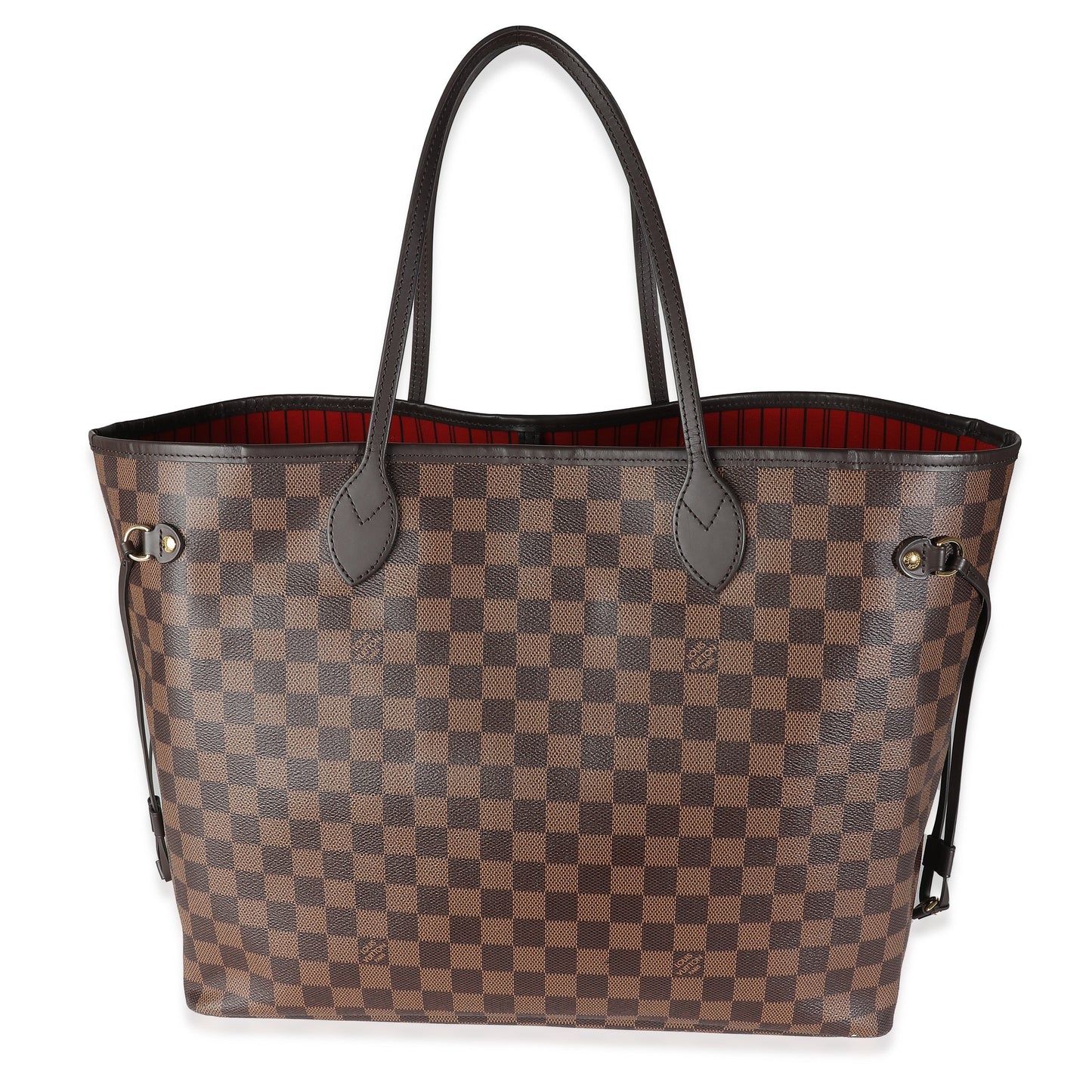 Louis Vuitton Damier Ebene Neverfull GM Canvas Tote Bag Neverfull Gm