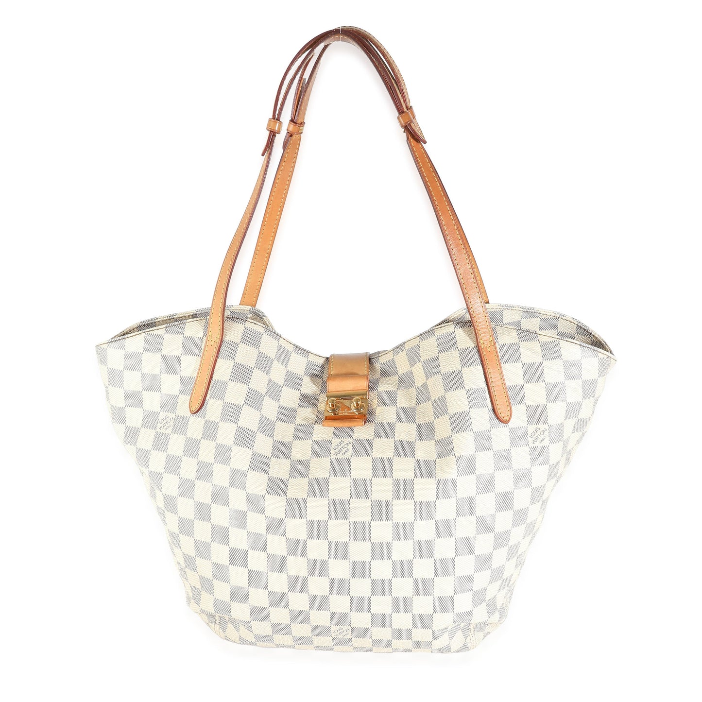 Louis Vuitton Damier Azur Sarina PM Canvas Handbag