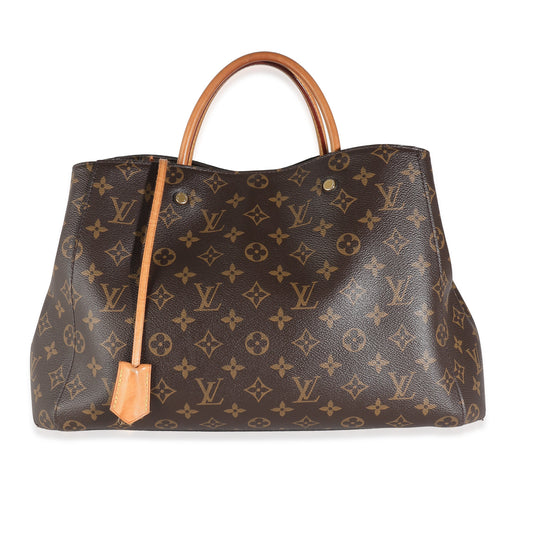 Louis Vuitton Montaigne GM Monogram Canvas Handbag