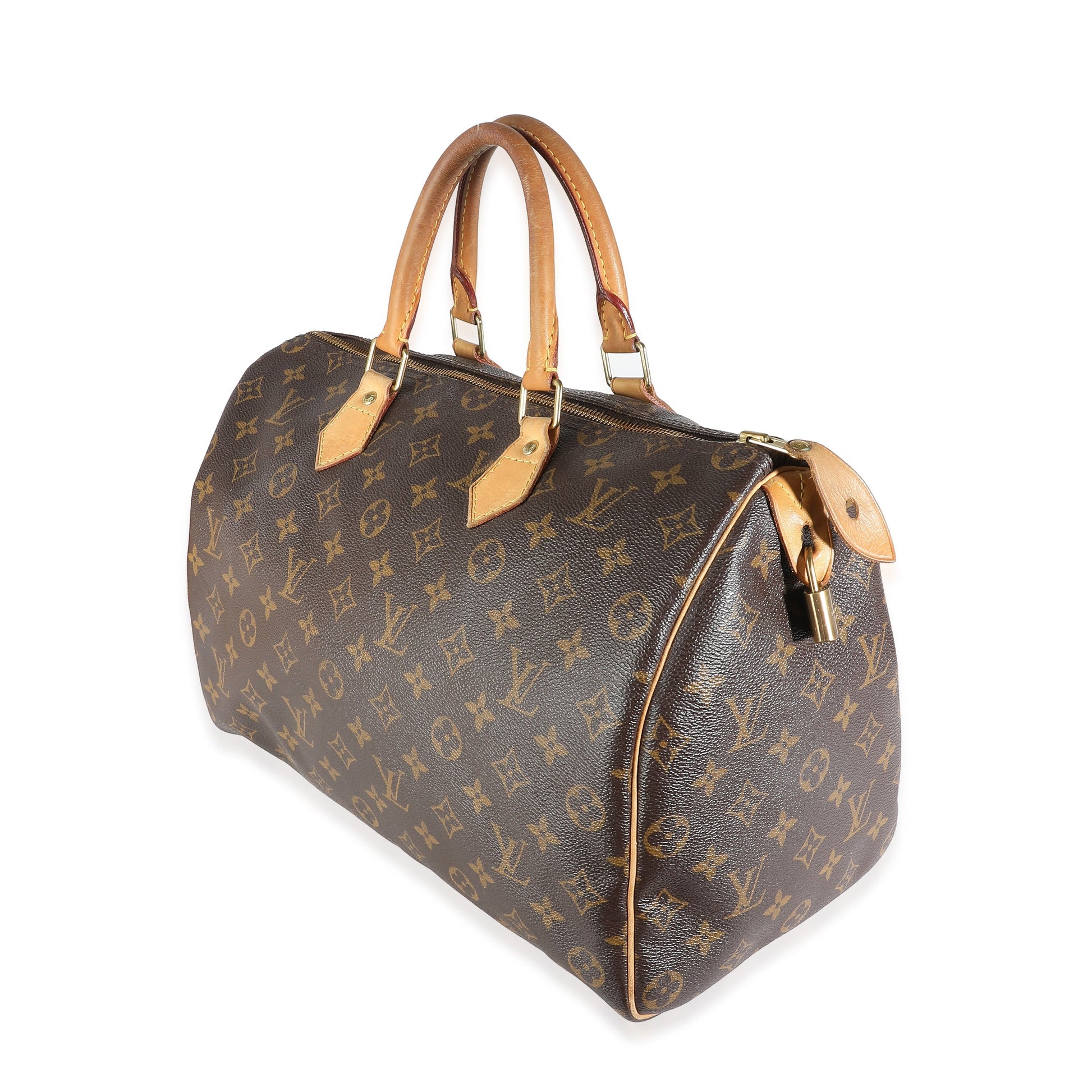 Louis Vuitton Speedy 35 Monogram Canvas Handbag Speedy 35