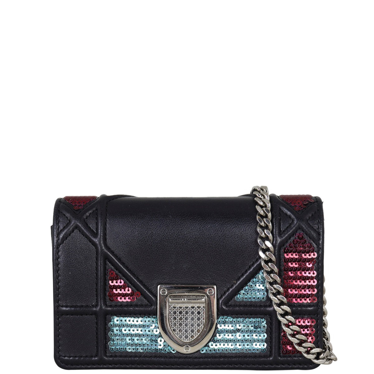 Dior ama Baby Pouch Sequin Handbag Travel Bag
