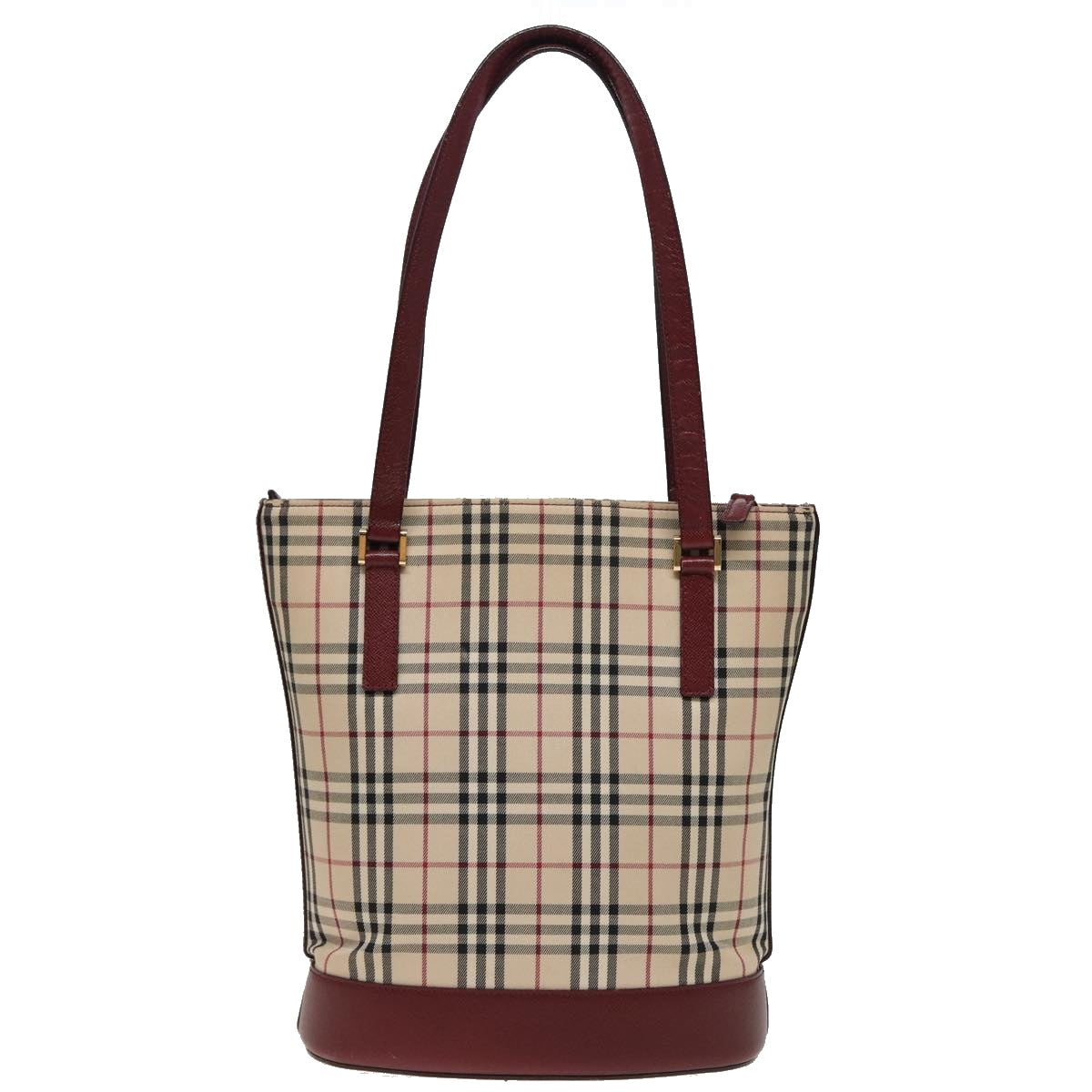 Burberry Luxury Nova Check Tote Tote Bag Check Tote 100