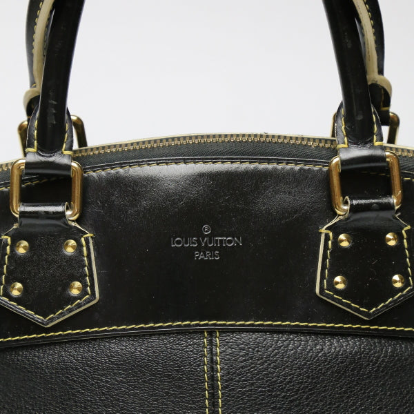 Louis Vuitton M91875 Noir Suhari LockitPM Calfskin Black Handbag