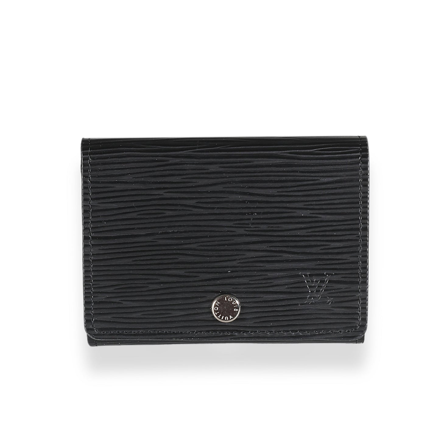 Louis Vuitton Epi Business Holder Black Wallet Case