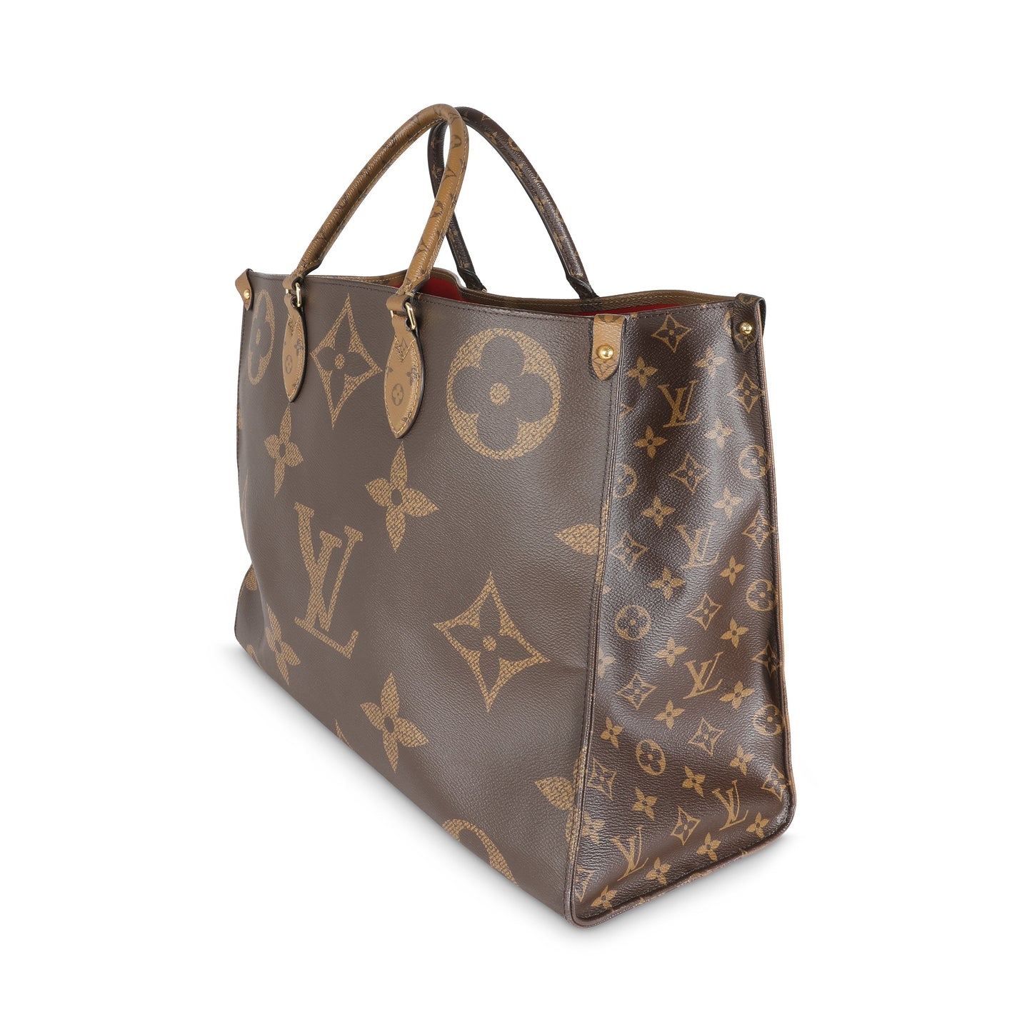 Louis Vuitton Reverse Onthego GM Monogram Canvas Handbag Onthego Gm