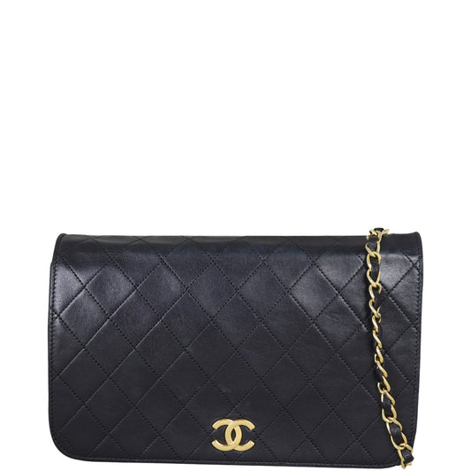 Chanel CC Full Bag Lambskin Black Small Handbag