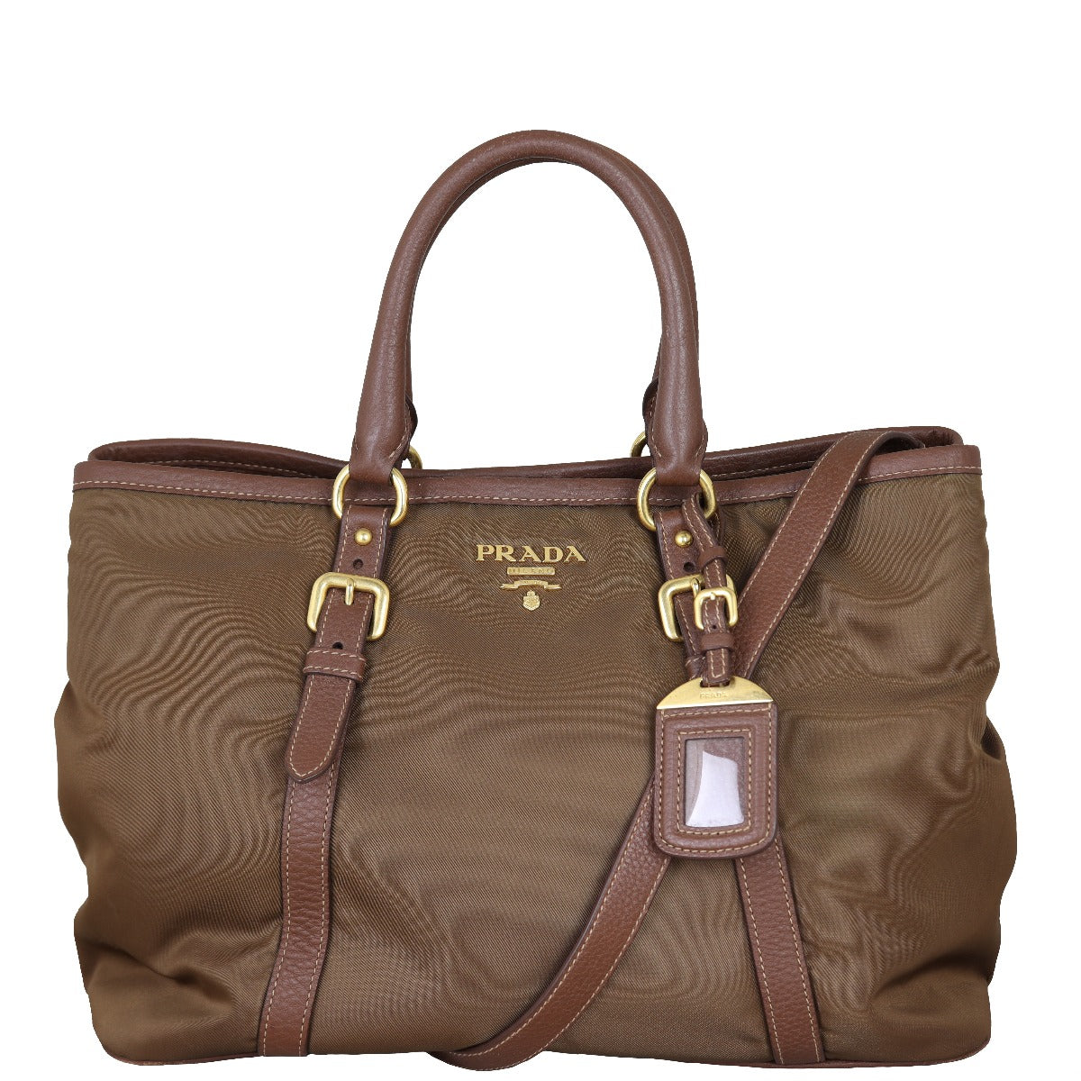 Prada Tessuto Vitello Daino Tote Handbag Tote Bag
