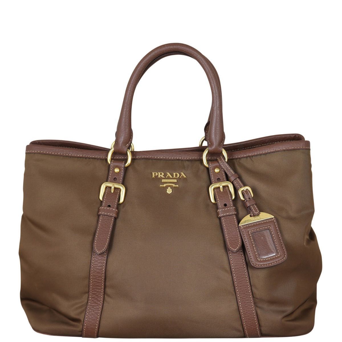 Prada Tessuto Vitello Daino Tote Handbag Tote Bag