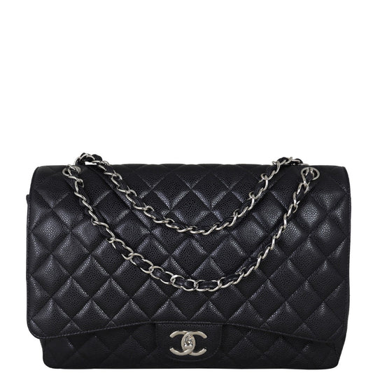 Chanel Classic Double Maxi SHW Handbag Flap