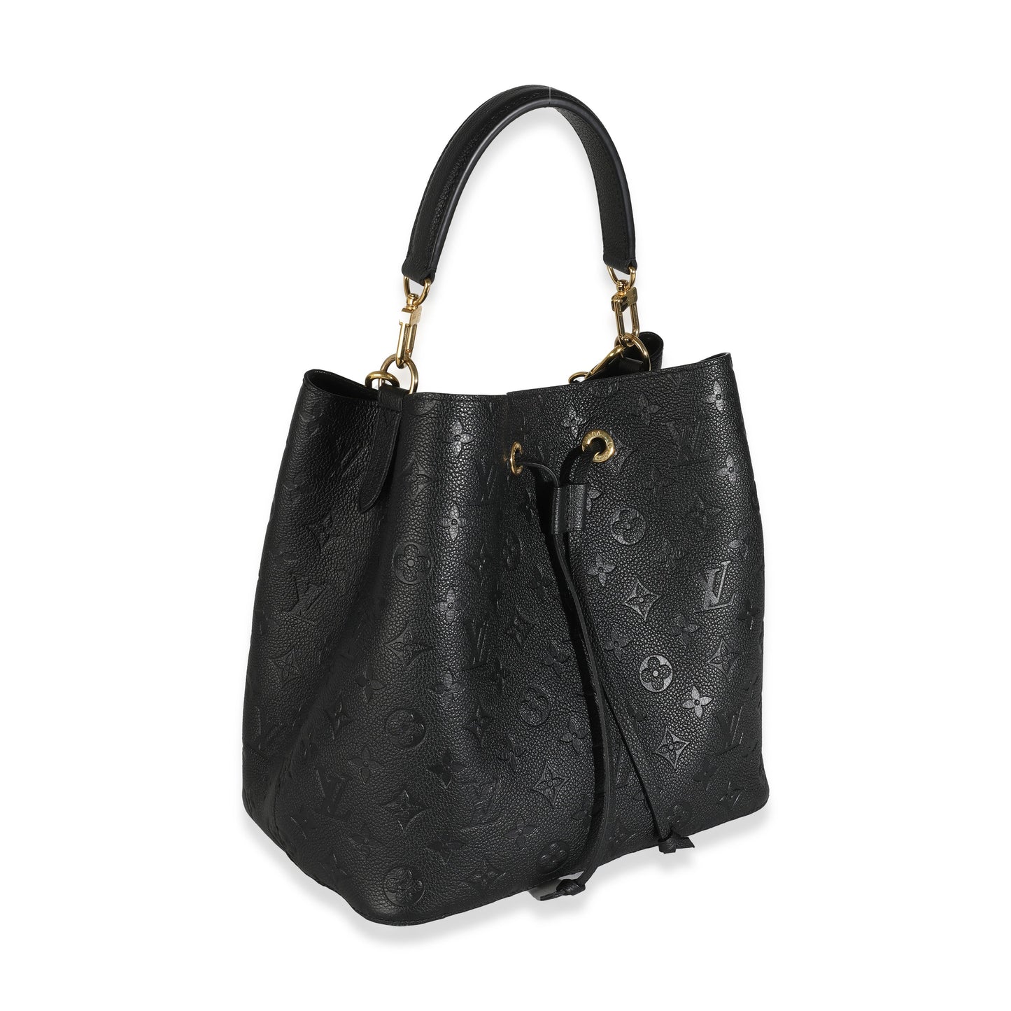 Louis Vuitton Empreinte Neonoe MM Monogram Black Handbag
