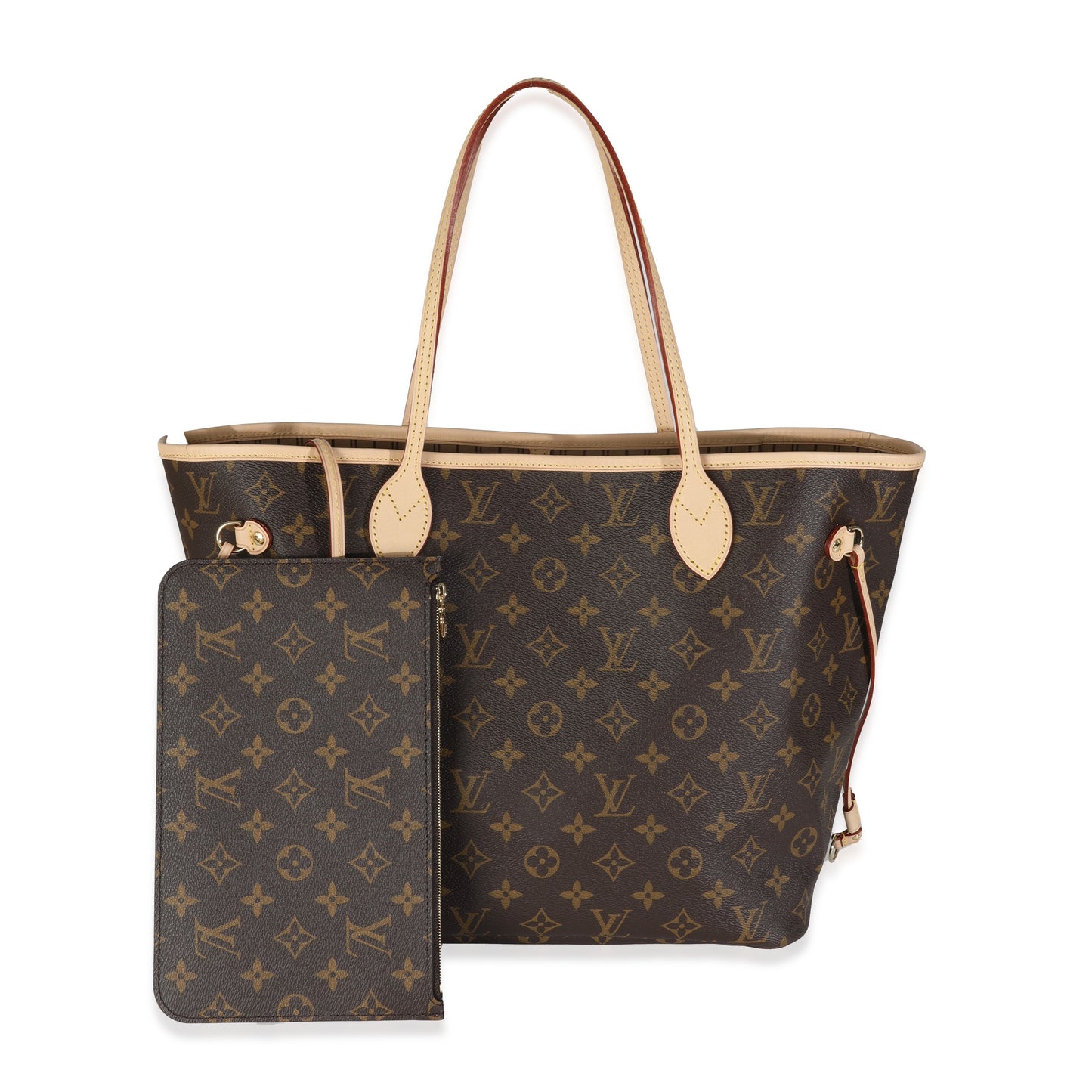 Louis Vuitton Neverfull MM Monogram Canvas Tote Bag 3