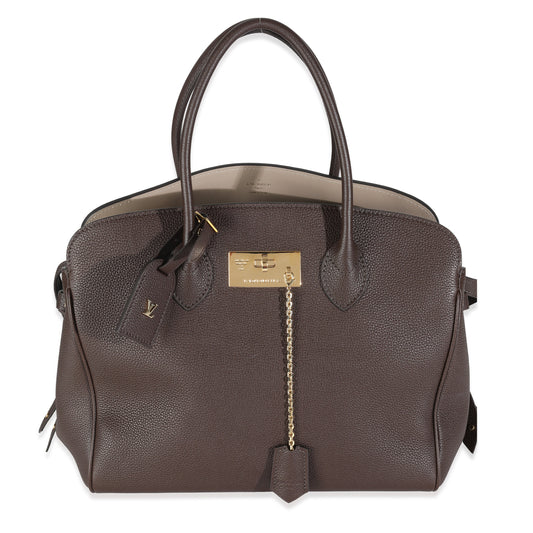 Louis Vuitton Ebene Veau Nuage Milla MM Handbag