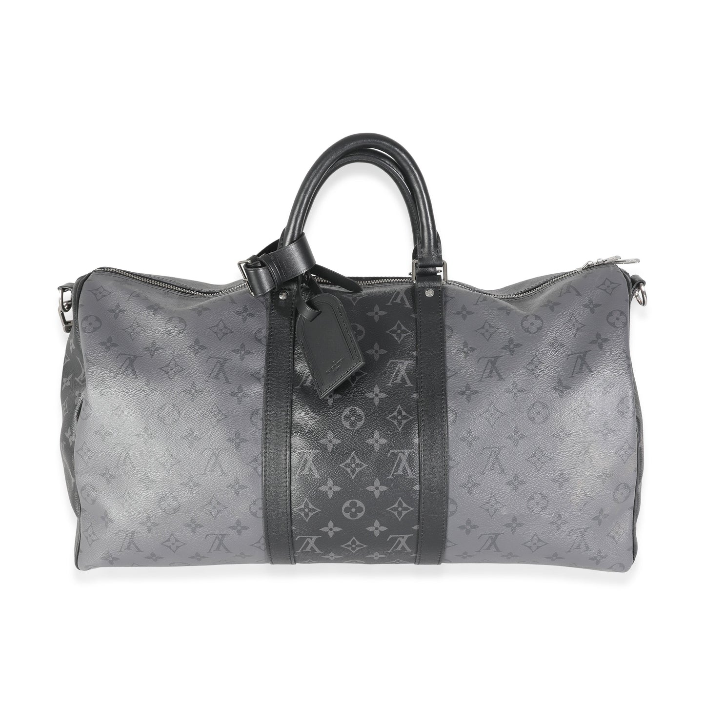 Louis Vuitton Reverse Eclipse Keepall Bandouliere 50 Monogram Canvas Handbag