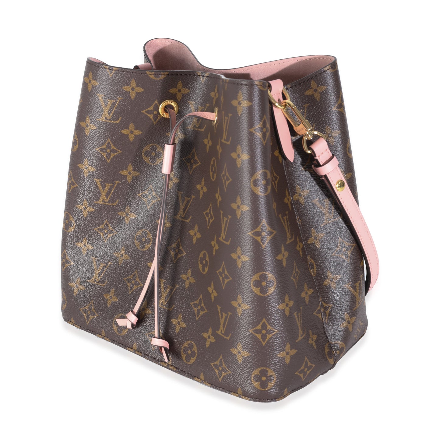Louis Vuitton Rose Poudre Neonoe MM Monogram Canvas Handbag