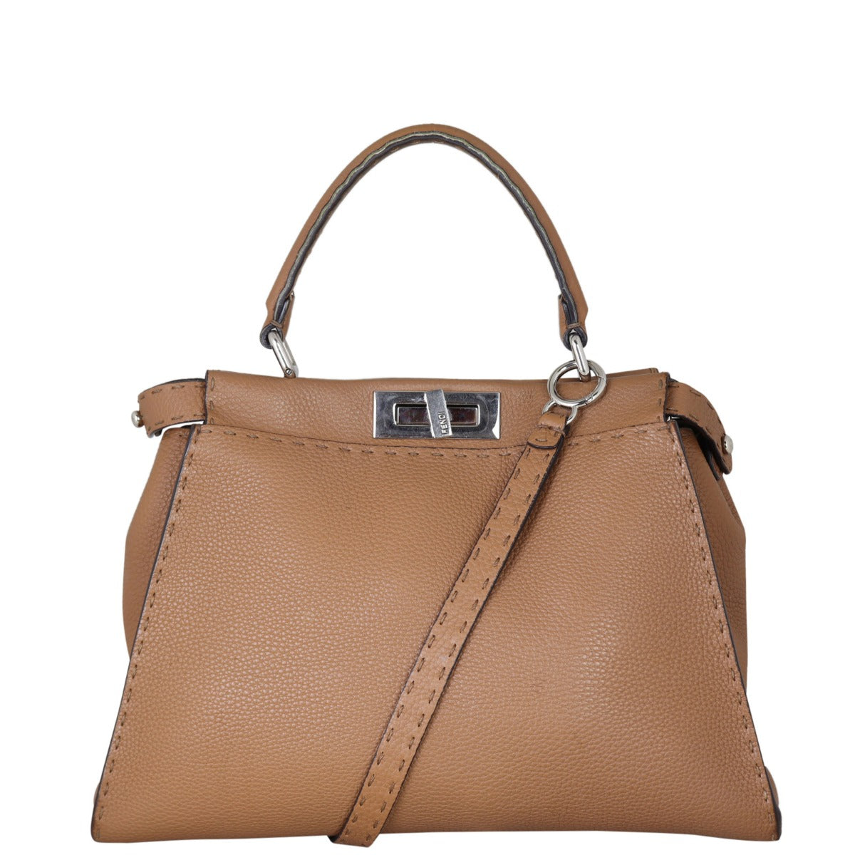 Fendi Handbag Peekaboo Selleria Medium