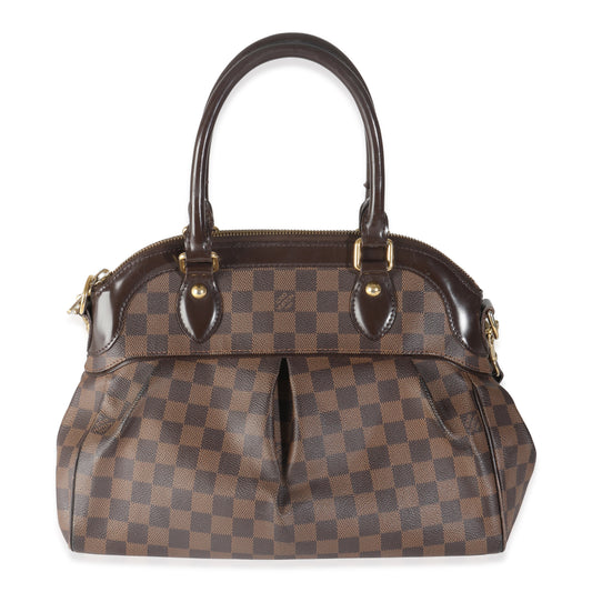 Louis Vuitton Damier Ebene Trevi PM Canvas Handbag Trevi Pm