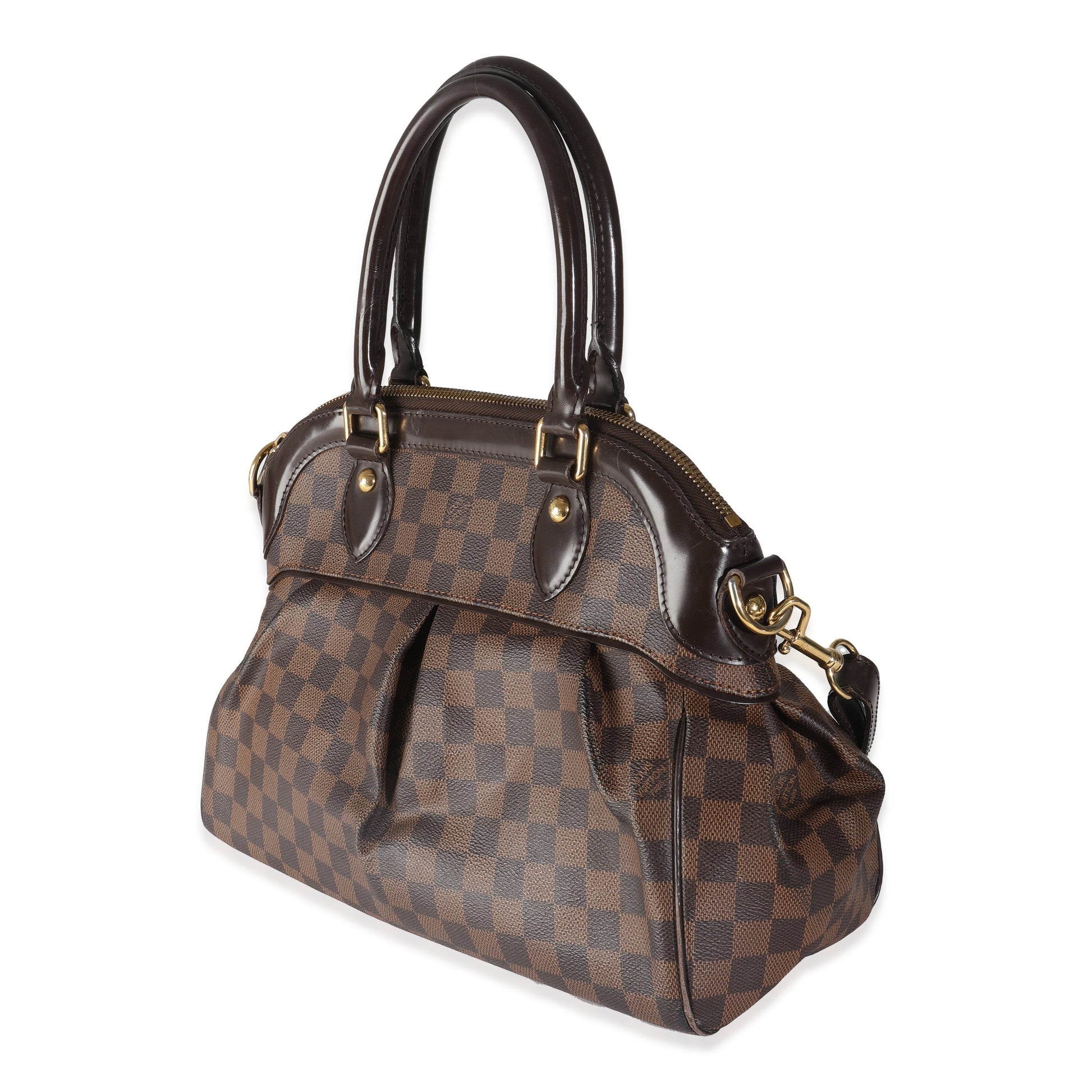 Louis Vuitton Damier Ebene Trevi PM Canvas Handbag Trevi Pm