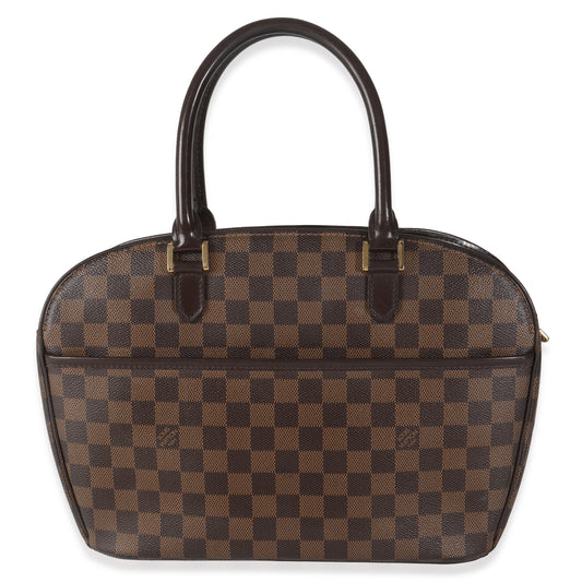 Louis Vuitton Damier Ebene Sarria Horizontal Canvas Handbag