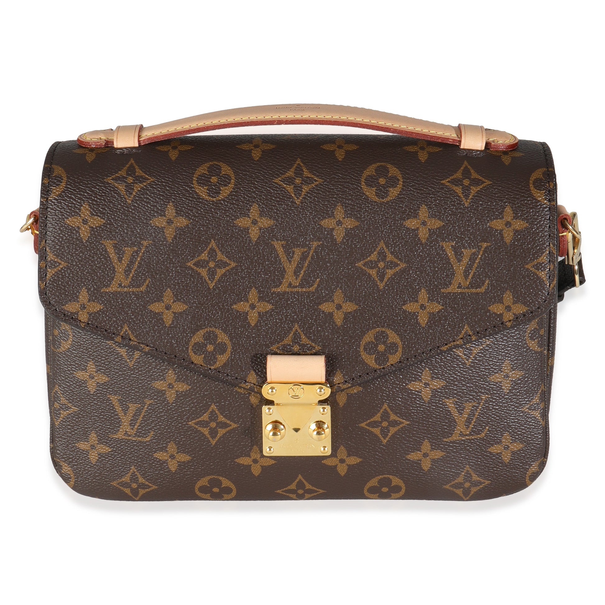 Louis Vuitton Pochette Metis Monogram Canvas Clutch Bag