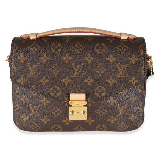 Louis Vuitton Pochette Metis Monogram Canvas Clutch Bag