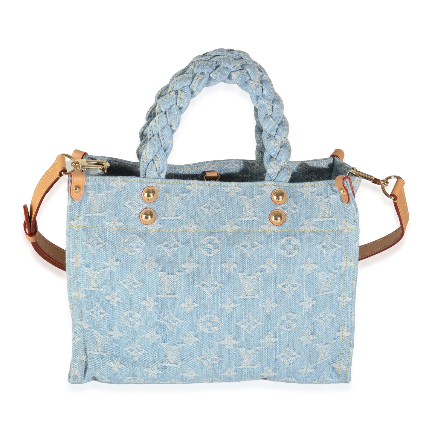 Louis Vuitton Sky Let Go PM Monogram Denim Blue Handbag