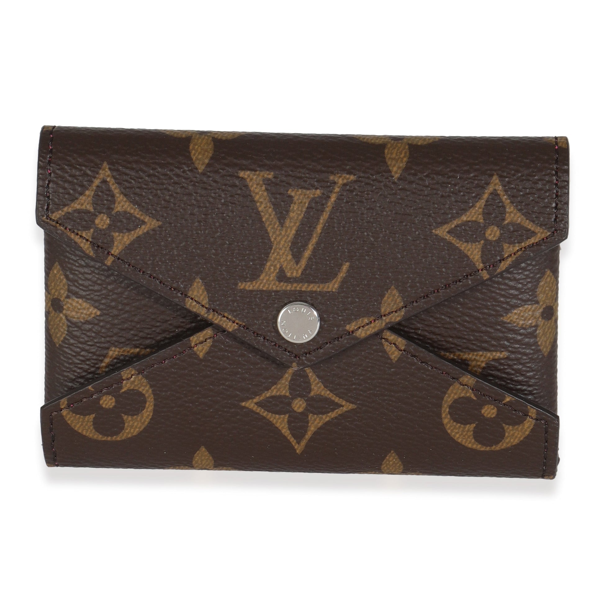 Louis Vuitton Pondichery Kirigami Holder Monogram Canvas Pink Wallet Case