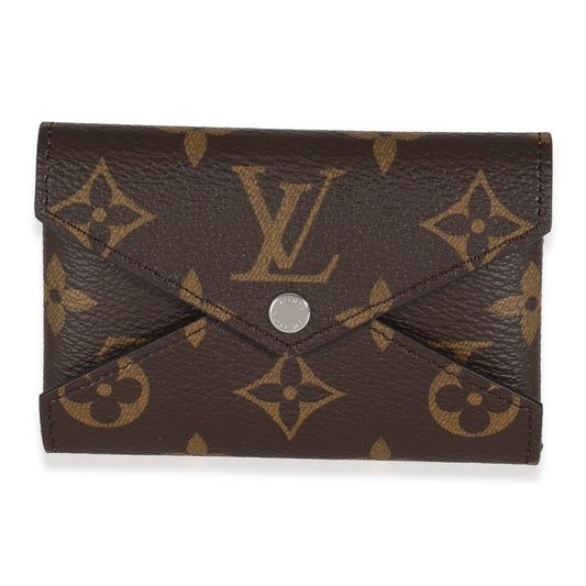 Louis Vuitton Pondichery Kirigami Holder Monogram Canvas Pink Wallet Case