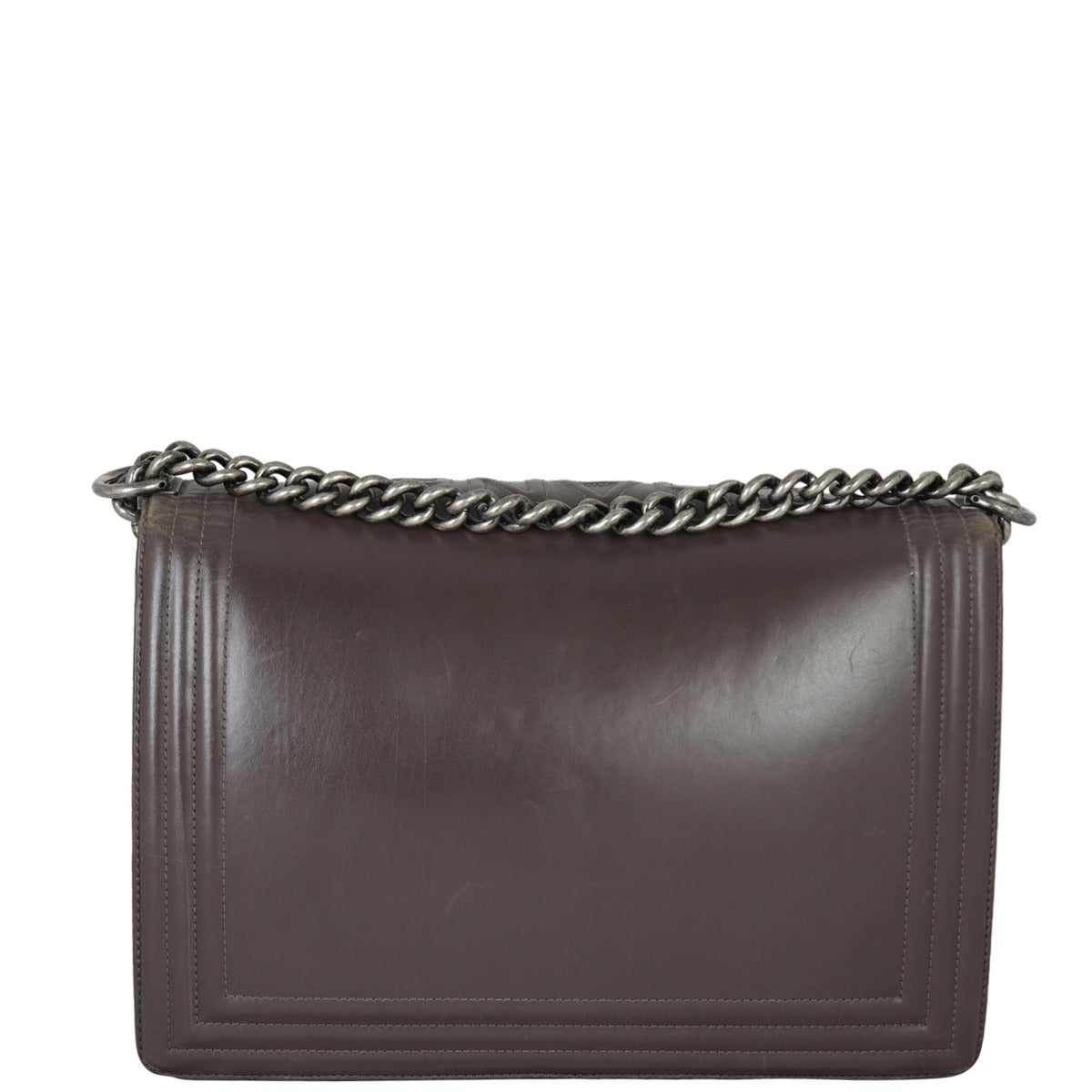 Chanel Boy 15 Series Handbag Black Brown