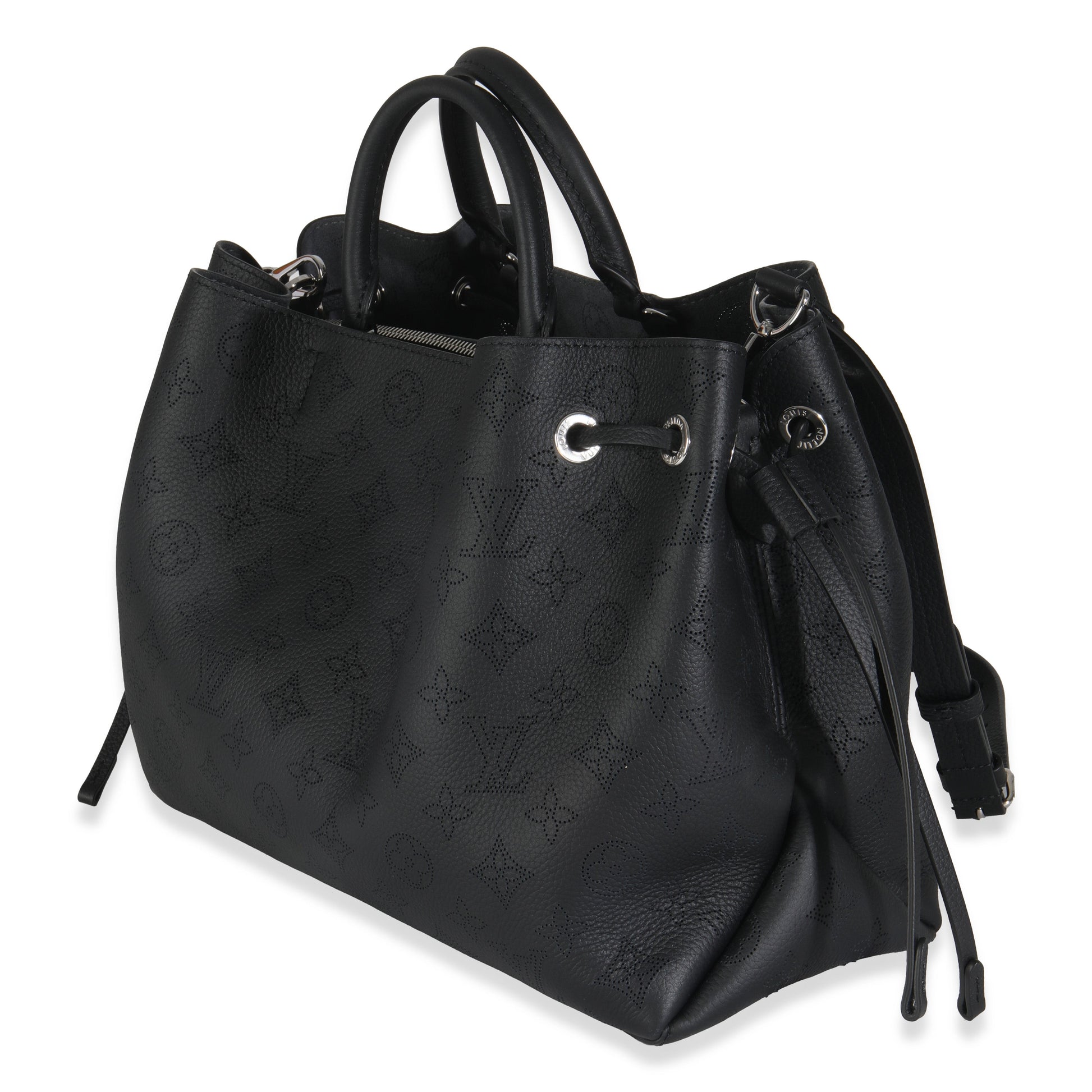 Louis Vuitton Mahina Bella Monogram Black Tote Bag