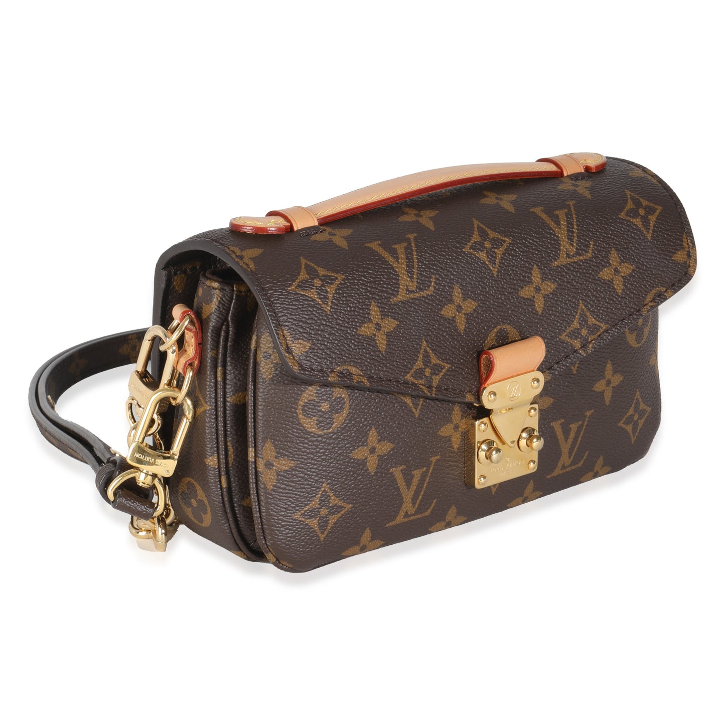Louis Vuitton East West Pochette Metis Monogram Canvas Clutch Bag