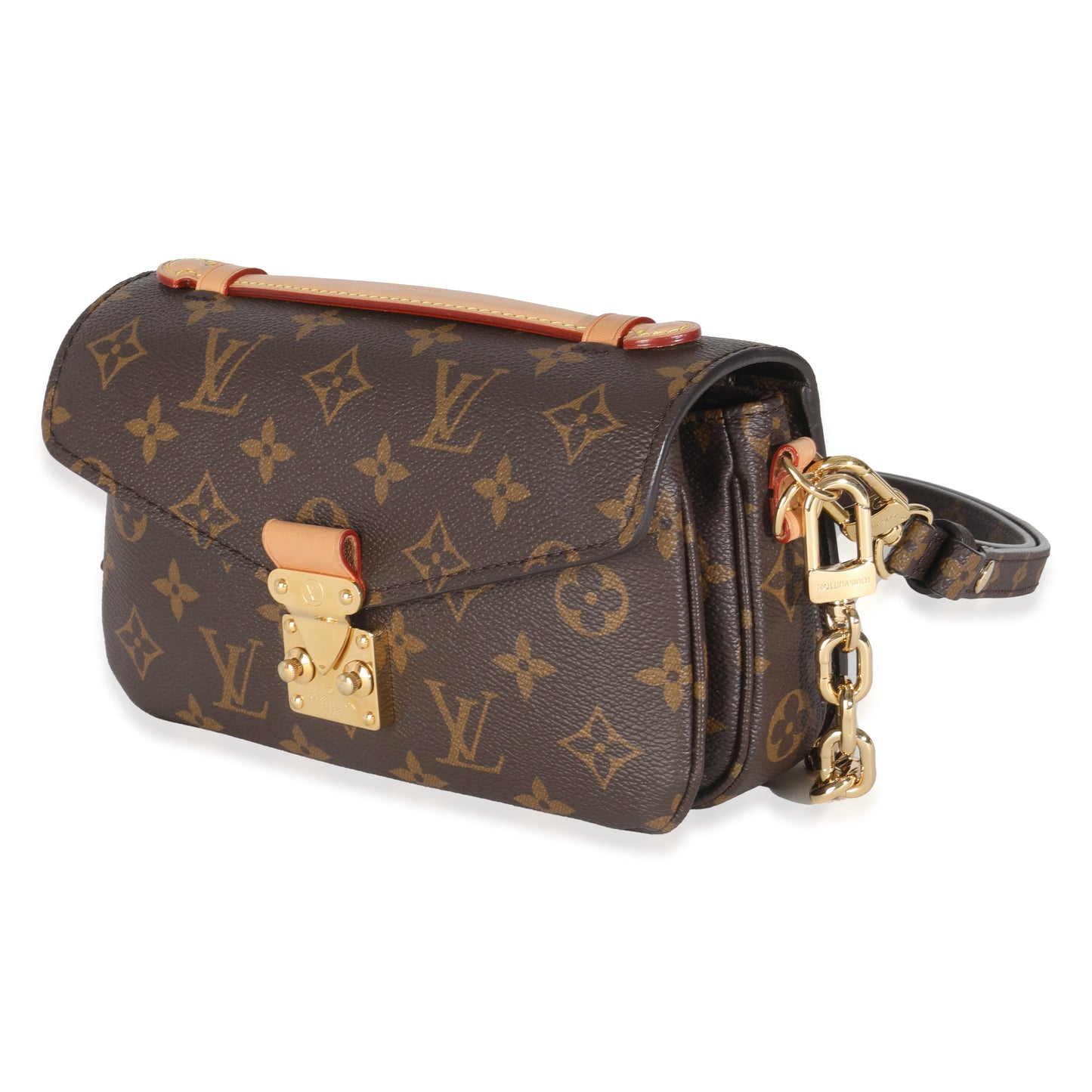 Louis Vuitton East West Pochette Metis Monogram Canvas Clutch Bag