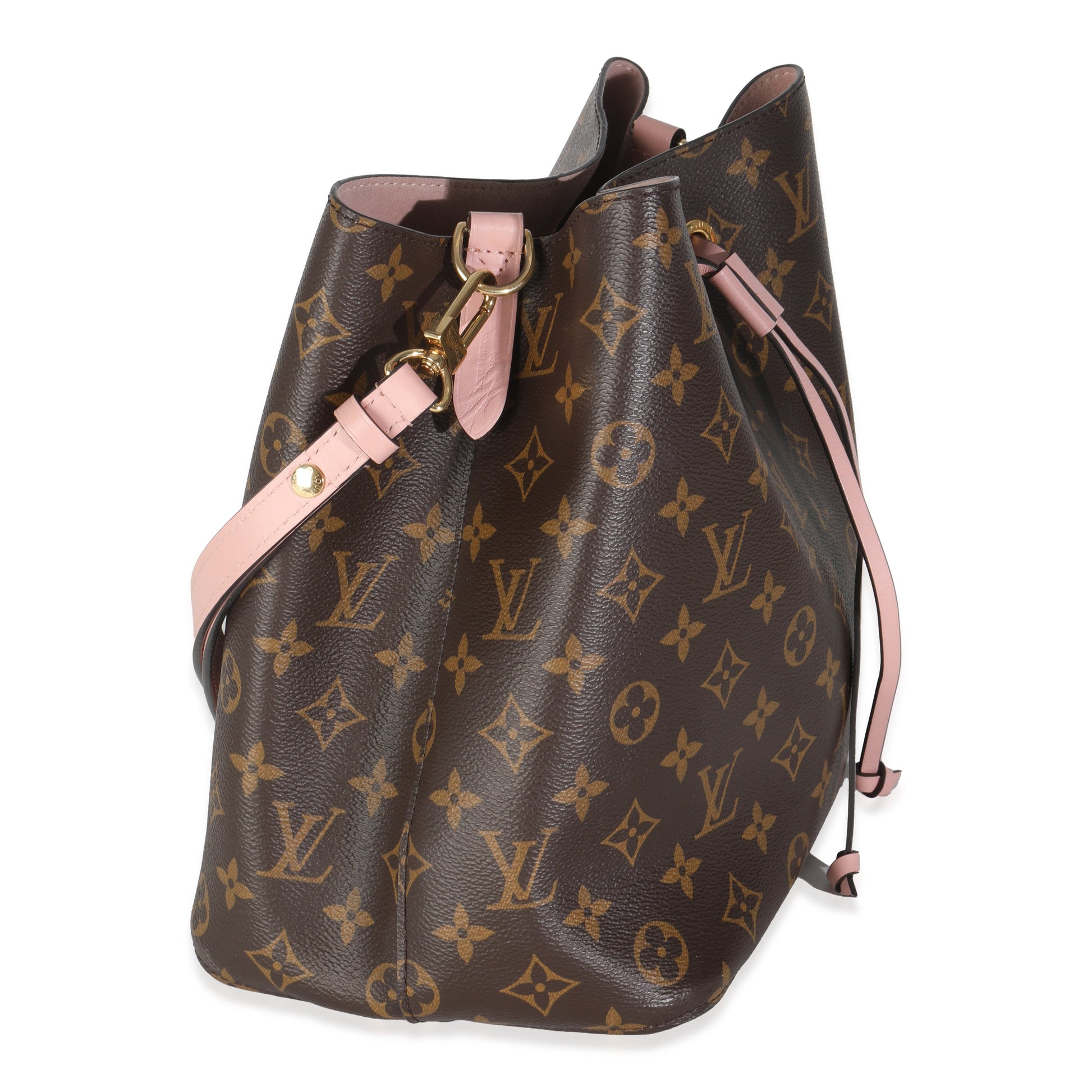 Louis Vuitton Rose Poudre Neonoe MM Monogram Canvas Handbag Neonoe Mm
